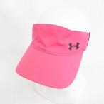  Under Armor UNDER ARMOUR теннис козырек резина Logo принт розовый черный чёрный женский 