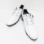 未使用品 ミズノ MIZUNO ジュネム 009 ボア GENEM 009 BOA ゴルフシューズ スパイク ダイヤル式 51GM190003 ホワイト 27.5  メンズ