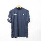  Puma PUMA Golf спортивная одежда рубашка короткий рукав с высоким воротником скорость . темно-синий белый темно-синий белый XL мужской 