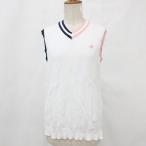  Le Coq s Porte .fle coq sportif GOLF лучший Golf спорт одежда V шея вязаный белый розовый темно-синий белый темно-синий L женский 