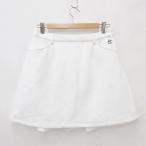  Munsingwear одежда MUNSINGWEAR Golf спортивная одежда юбка плиссировать белый белый 9 женский 