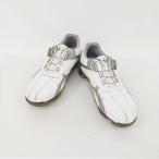  Mizuno MIZUNO обувь туфли для гольфа шиповки VALOUR 001 Boa 51GM163003 dial белый серебряный белый 26.5 мужской 