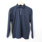  Tommy Hilfiger TOMMY HILFIGER GOLF Golf спортивная одежда рубашка-поло длинный рукав Jaguar do общий рисунок Logo темно-синий темно-синий M мужской 