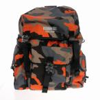 ショッピングディースクエアード 未使用品 ディースクエアード DSQUARED2 22AW CERESIO 9 CAMO BACKPACK カモフラ ナイロン バックパック リュックサック 迷彩柄