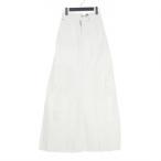 ショッピングディースクエアード 未使用品 ディースクエアード DSQUARED2 22SS デニム ロングスカート ボトムス ダメージ加工 34 ホワイト 白 S72MA0892 国内正規 レディー