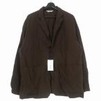 未使用品 クーティー COOTIE 22AW Wool Gabardine 2B Lapel Jacket ラペルドジャケット ブレザー M ブラウン 茶 CTE-22A201 メンズ