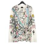 ショッピングフェンディ フェンディ FENDI 22SS Map Print ロングスリーブTシャツ カットソー 長袖 M 白 ホワイト 12CPF-21-3390 国内正規 メンズ