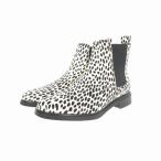 ショッピングダルメシアン 未使用品 クラークス clarks Clarkdale Arlo クラークデールアルロ ダルメシアンプリント サイドゴアブーツ 靴 UK3.5 22.5cm 白 黒