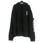 未使用品 クロムハーツ CHROME HEARTS Arm Logo Pullover Hoodie アームロゴ プルオーバーフーディ パーカー XXL ブラック 黒 国内正規 メ