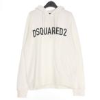 ショッピングディースクエアード 未使用品 ディースクエアード DSQUARED2 23AW Cool Sweat フーディパーカー 長袖 M ホワイト 白 S74GU0664 国内正規 メンズ