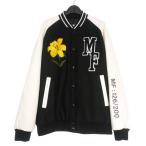 モンクレール MONCLER × FRGMT CELSIA BOMBER 200着限定 スタジャン ブルゾン 3 ブラック/ホワイト I209U1A00007 国内正規 メンズ