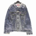 未使用品 アイ ジュンヤワタナベマン コムデギャルソン ジュンヤマン eye JUNYA WATANABE MAN × BerBerJin × Levi's 25SS デニム転写ジャ