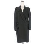 ショッピングショール ステラマッカートニー STELLA McCARTNEY ショールカラー ロングコート ジャケット 長袖 38 ブラック 黒 415-252151 国内正規 レディース