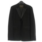 ザ リラクス THE RERACS × Ron Herman ロンハーマン別注 ピークドラペル ジャケット ブレザー 長袖 46 ブラック 黒 メンズ