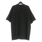 バレンシアガ BALENCIAGA バック裾ロゴ オーバーサイズTシャツ カットソー 半袖 2 ブラック 黒 694576 TMVA9 国内正規 メンズ