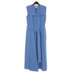 ロンハーマン Ron Herman × ebure Botanical Cotton Linen Dress ノースリーブワンピース ドレス 36 ライトブルー 水色 3510300357 3264