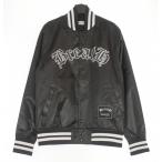 ブレス Breath x MITCHELL&NESS LOGO SATIN JACKET ロゴ サテンジャケット ブルゾン 長袖 M ブラック 黒 メンズ