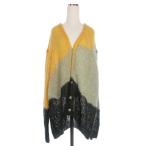 ショッピングトーマス トーマスマグパイ THOMAS MAGPIE 22AW hand knit cardigan 配色モヘアニットカーディガン セーター 長袖 38 マルチカラー 2224732 レディー