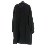 ユニクロ UNIQLO +J オーバーサイズステンカラーコート ブルゾン 長袖 L ブラック 黒 311-439929(11-08) メンズ