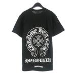 ショッピングHEARTS 未使用品 クロムハーツ CHROME HEARTS ホノルル限定 ホースシュー ロゴ ポケットTシャツ カットソー 半袖 M ブラック 黒 メンズ