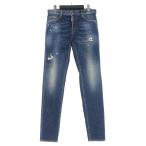 ショッピングディースクエアード 未使用品 ディースクエアード DSQUARED2 23SS Regular Jean レギュラーフィットジーンズ デニムパンツ 44 インディゴ S74LB1517 国内正規