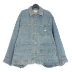 ショッピングlee 未使用品 ビューティフルピープル beautiful people LEE DOUBLE-END DENIM RIDERS WORK BLOUSON デニムジャケット ジージャン インディゴ
