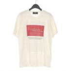 ショッピングNUDE ヌードマサヒコマルヤマ NUDE:MASAHIKO MARUYAMA DISTORTION3 メッセージプリント Tシャツ カットソー 半袖 0 白 ホワイト DS-208 メンズ