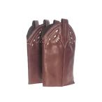 ショッピングディースクエアード 未使用品 ディースクエアード DSQUARED2 23AW Gaiters ウエスタン レッグゲーター レッグカバー UNI ボルドー 赤 S83AS0010 国内正規 メン