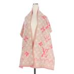 ショッピングVUITTON ルイヴィトン LOUIS VUITTON エシャルプ・オール ユーニード ウールシルク マフラー ストール ローズベージュ M76378 国内正規 レディース