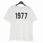 ショッピングハイドロゲン ハイドロゲン HYDROGEN クルーネック プリントTシャツ カットソー 半袖 L ホワイト 白 メンズ