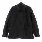 ヴィンテージ VINTAGE 50's フレンチワークジャケット モールスキン ブルゾン ネイビー 紺 メンズ