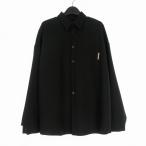 ショッピングMARNI マルニ MARNI 22AW ウールトロピカルシャツ 長袖 46 ブラック 黒 CUMU0061A1 国内正規 メンズ