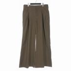  весь Studio entire studio WARES PANT широкий брюки слаксы S Brown чай ES2623 MO мужской 