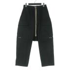  Rick Owens Rick Owens 23SS Cargo Pants обезьяна L брюки-карго укороченные брюки 44 черный чёрный RU01C4385-TE внутренний стандартный мужской 