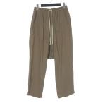  Rick Owens Rick Owens 20SS draw -тактный кольцо шаровары 46 DUST серый RU20S7381-Y внутренний стандартный мужской 