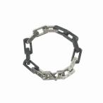  Louis Vuitton LOUIS VUITTON M00686 браслет * монограмма цепь аксессуары M серебряный / черный мужской 