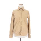 ショッピングディースクエアード ディースクエアード DSQUARED2 シャツ コーデュロイ 長袖 38 ベージュ amy レディース