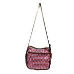 レスポートサック Lesport SAC バッグ ショルダー 総柄 茶 赤 /YI48 レディース【中古】【ベクトル 古着】