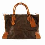  Etro ETRO ручная сумочка Mini сумка "Boston bag" PVCpeiz Lee рисунок чай Brown /YM *D женский 