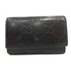 ¥°¥Ã¥Á GUCCI ¥¡¼¥±¡¼¥¹ GG¥·¥°¥Í¥Á¥ã¡¼ ¥·¥Þ 6Ï¢ ¥ì¥¶¡¼ ¹õ 138093 /OG30 ¢£CA7 ¥á¥ó¥º ¥ì¥Ç¥£¡¼¥¹¡ÚÃæ¸Å¡Û¡Ú¥Ù¥¯¥È¥ë ¸ÅÃå¡Û