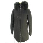  б/у Zara Basic ZARA BASIC с хлопком пальто f- dead длинный жакет искусственный мех обратная сторона ворсистый XS черный чёрный женский [bekto