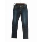 Something something venus Gene Vienus Jean Denim брюки кнопка Zip fly длинный размер W27 индиго (. цвет ) QQQreti-
