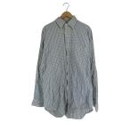  Polo Golf Ralph Lauren POLO GOLF RALPH LAUREN воротник-стойка рубашка кнопка длинный рукав проверка S размер темно-синий желтый белый QQQ *AA