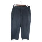 B&amp;Y United Arrows BEAUTY&amp;YOUTH красота &amp; Youth брюки слаксы длинный широкий одноцветный темно-синий размер L QQQ мужской 