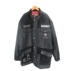 ROCKY RABBIT Hollywood с хлопком жакет вельвет переключатель герой Logo вышивка 4L чёрный QQQ мужской 