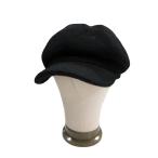 ショッピングzara ザラ ZARA キャスケット 帽子 無地 サイズ M 黒 QQQ メンズ レディース