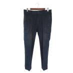  Munsingwear одежда MUNSINGWEAR брюки слаксы длинный Golf спорт одежда замша земля одноцветный темно-синий размер 85 QQQ мужской 