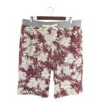  No-brand брюки половина Short aro - резина талия botanikaru рисунок красный чай белый размер 3L QQQ мужской 