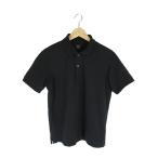 Uniqlo UNIQLO рубашка-поло короткий рукав одноцветный черный M размер QQQ мужской 