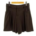  канава .rudaga Ran teGALLARDAGALANTE брюки шорты шерсть . Brown чай 38 женский 